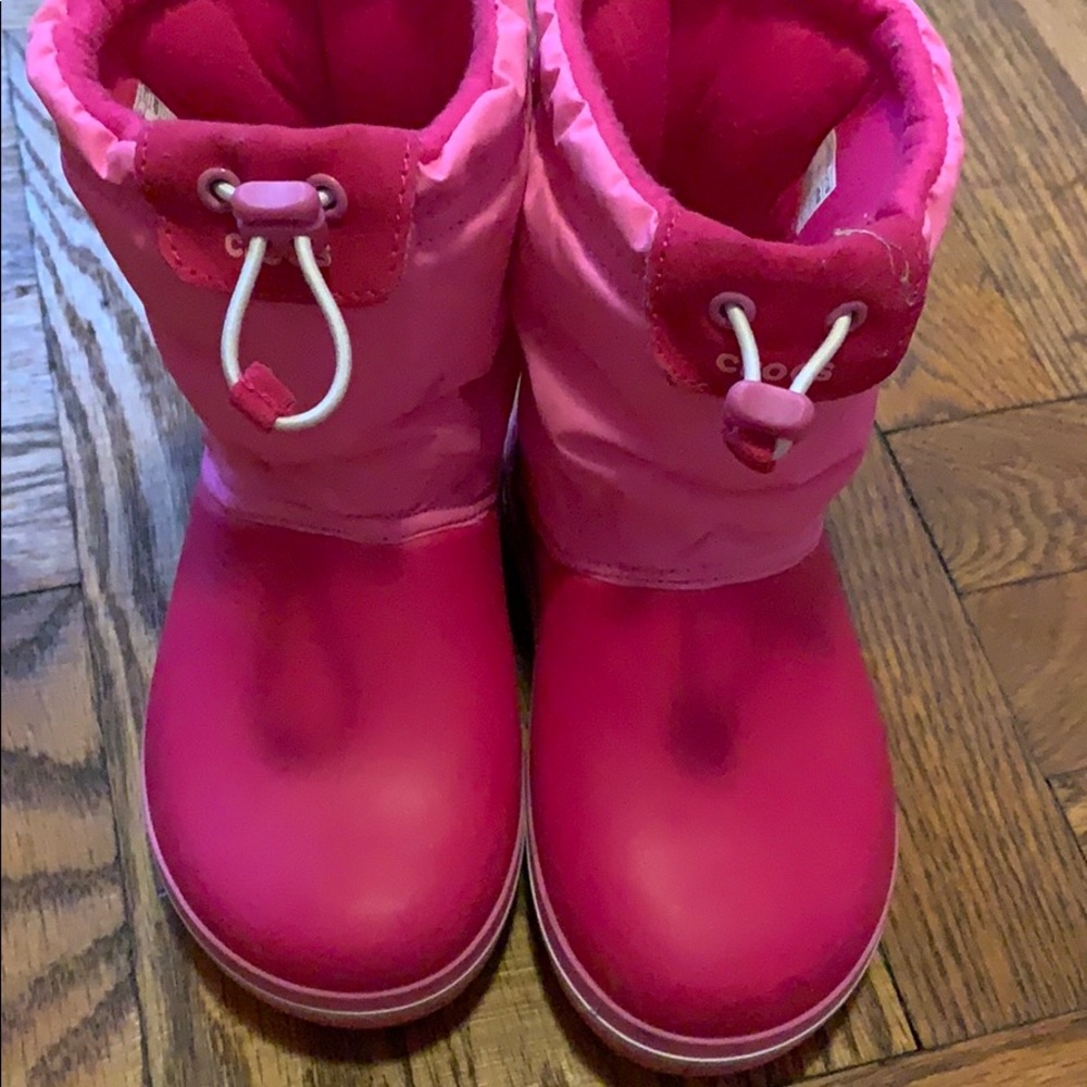 Croc rain/snow boots